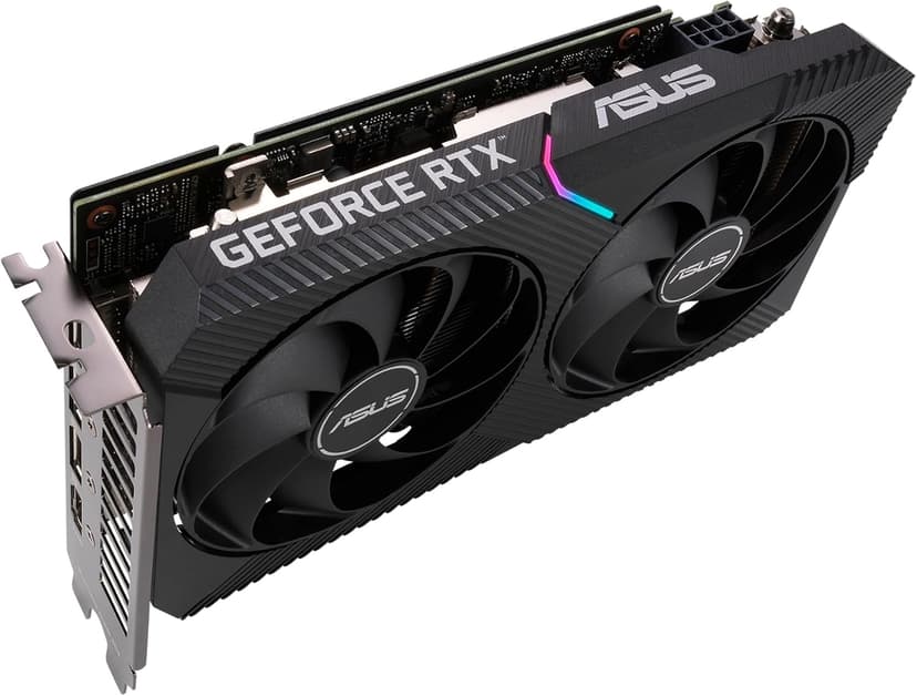 ASUS Gaming Graphics Card - GeForce Dual RTX 3060, 12GB GDDR6, RGB, LHR, Ray Tracing, DLSS