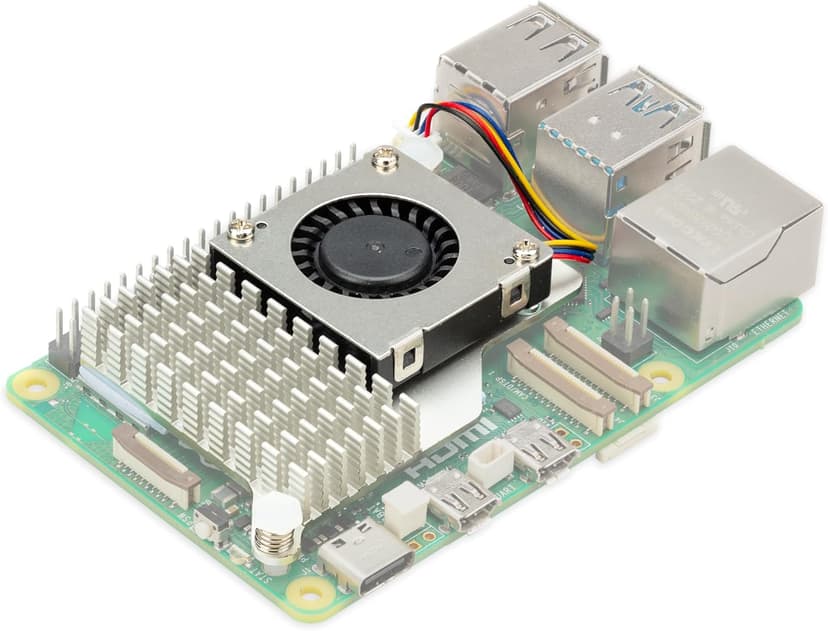 Raspberry Pi Raspberry Pi 5 Active Cooler - Aluminum Heatsink - SC1148