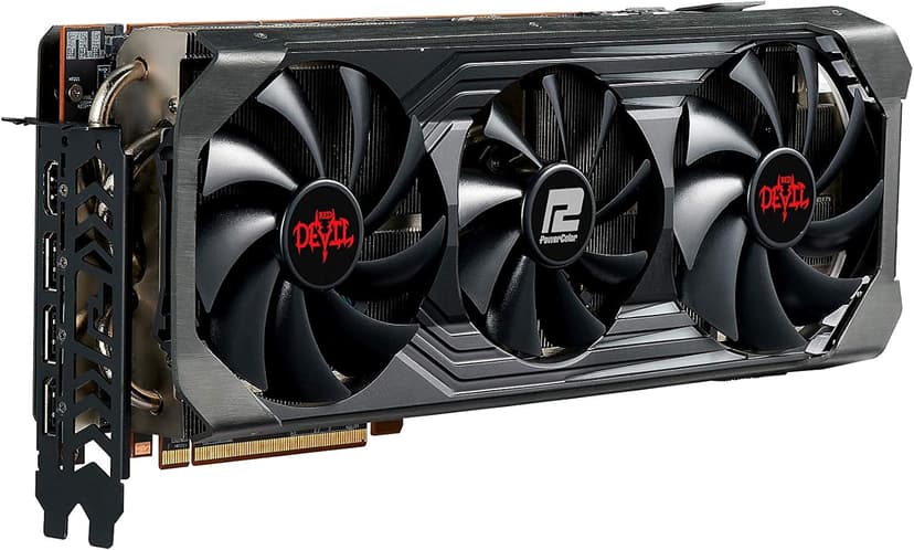 PowerColor Red Devil AMD Radeon™ RX 6900 XT Gaming Graphics Card with 16GB GDDR6 Memory, Powered by AMD RDNA™ 2, Raytracing, PCI Express 4.0, HDMI 2.1, AMD Infinity Cache