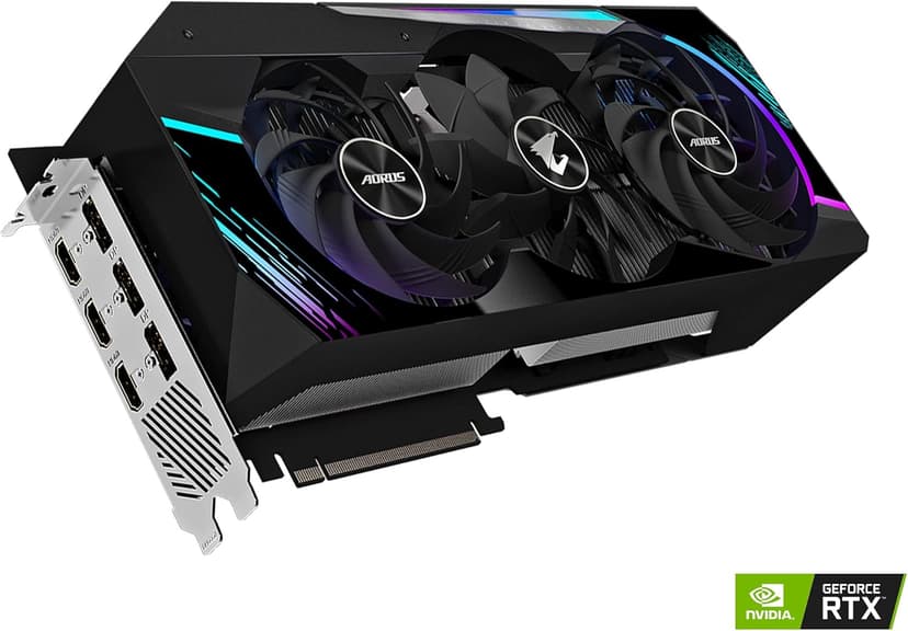 GIGABYTE AORUS GeForce RTX 3080 Ti Master 12G Graphics Card, Max Covered Cooling, 12GB 384-bit GDDR6X, GV-N308TAORUS M-12GD Video Card