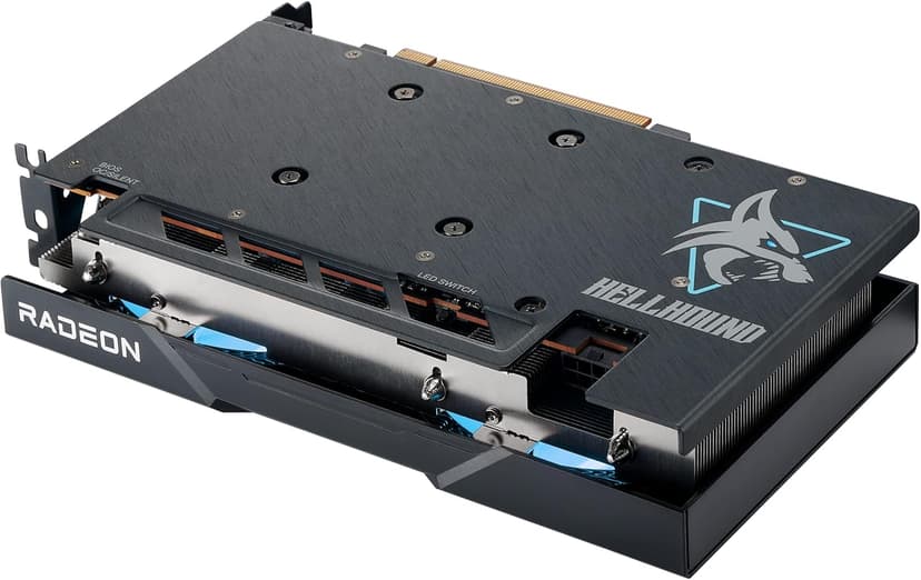 PowerColor Hellhound AMD Radeon RX 7600 Gaming Graphics Card