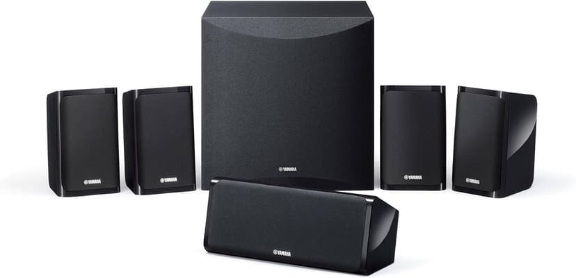 Yamaha YHT-5960U 5.1-Channel Home Theater System for TV Surround Sound System with 8" 100W Powered Subwoofer and 8K HDMI and MusicCast Bundle with Accessories