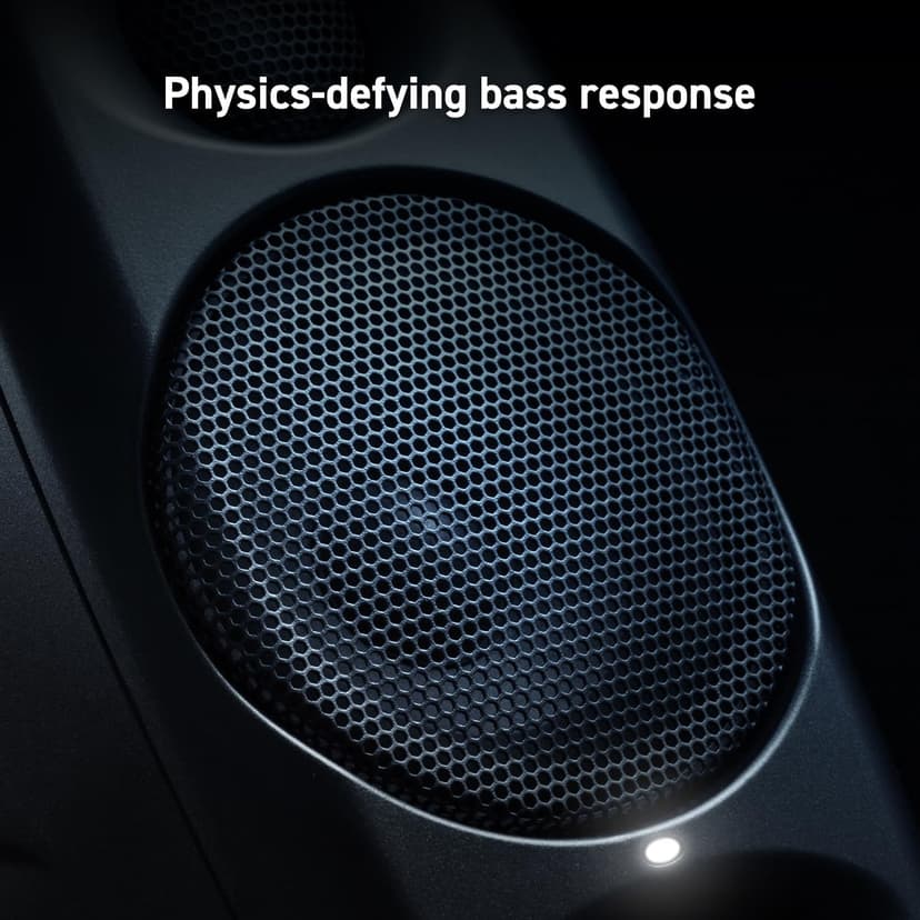 IK Multimedia iLoud Micro Monitor 50 watt Portable Wireless Bluetooth Studio Reference Monitors, Dual Speakers for Music Production, Mixing, Mastering, Composing, producing and DJs
