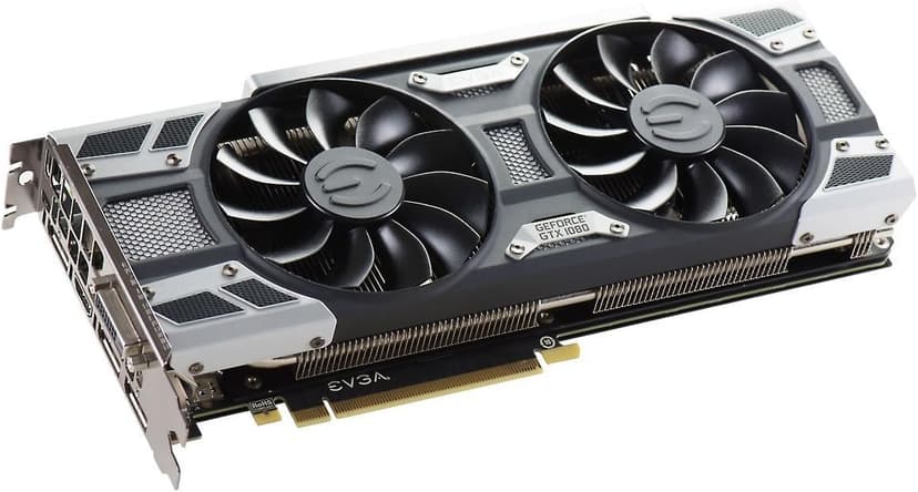 EVGA GeForce GTX 1080 SC GAMING ACX 3.0, 8GB GDDR5X, LED, DX12 OSD Support (PXOC) Graphics Card 08G-P4-6183-KR (Renewed)