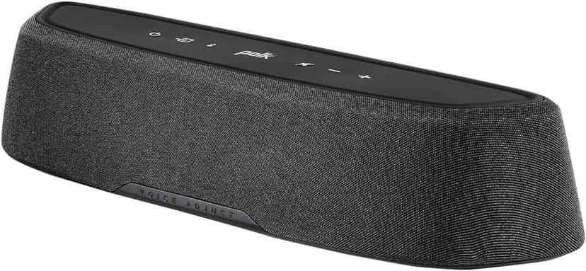 Polk Audio MagniFi Mini AX Sound Bar with Wireless Subwoofer, Dolby Atmos and DTS:X Certified, Polk's Patented VoiceAdjust & SDA Technologies, Ultra-Compact Design, Easy Setup, Black
