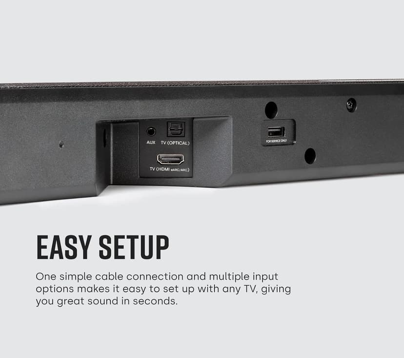 Polk Audio Signa S4 Sound Bar with Wireless Subwoofer - Dolby Atmos 3D Audio, Exclusive VoiceAdjust & BassAdjust Technology, HDMI eARC, Works with 8K, 4K & HD TVs, Bluetooth, Wireless Streaming