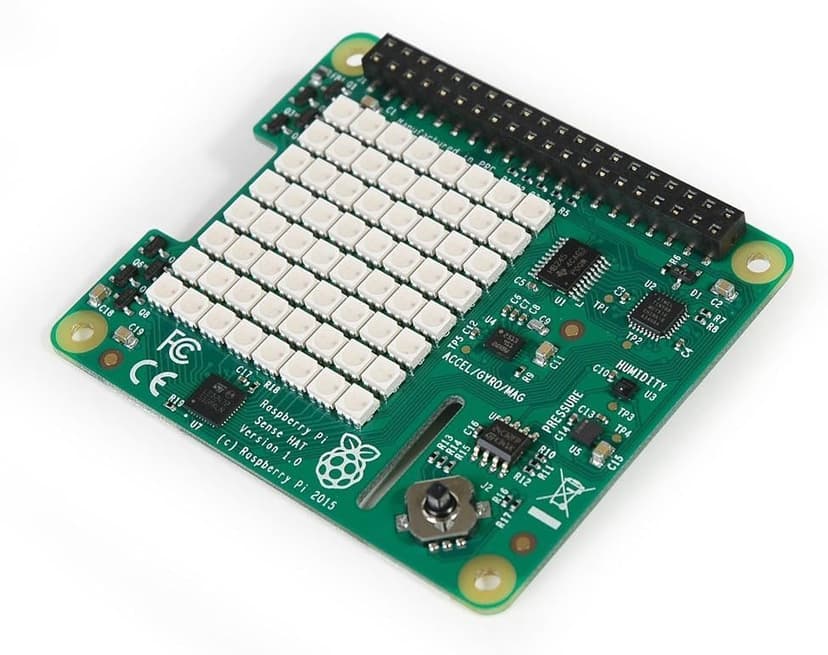 Raspberry Pi RASPBERRYPI-SENSEHAT Sense HAT with Orientation, Pressure, Humidity and Temperature Sensors