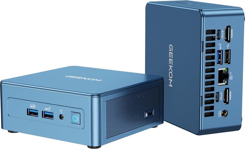 GEEKOM Mini PC IT12(3-Year Quality Support),with 12th Gen Intel i7-1280P NUC12 Mini Computers,16GB RAM/512GB NVMe PCIe Gen 4 SSD Windows 11 Pro Desktop PC,USB 4.0/2.5G LAN/8K,for Business|Office|Home