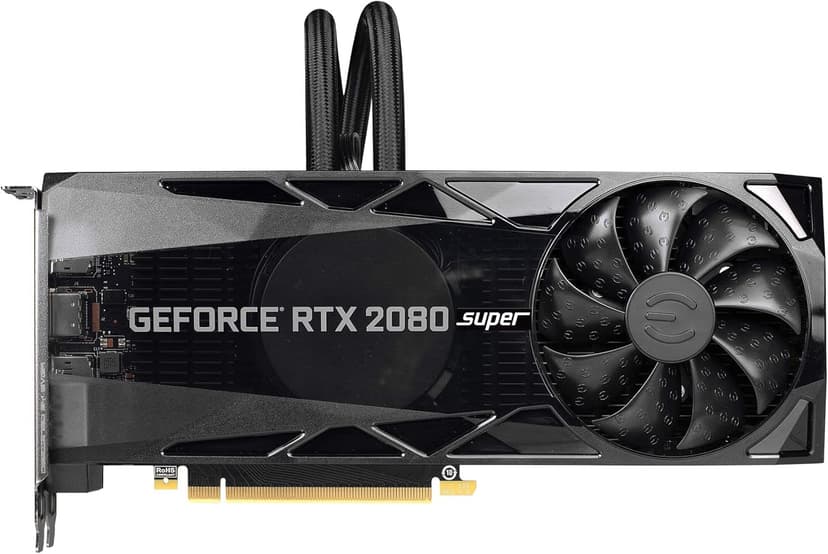 EVGA GeForce RTX 2080 Super XC Hybrid Gaming, 08G-P4-3188-KR, 8GB GDDR6, RGB LED Logo, Metal Backplate