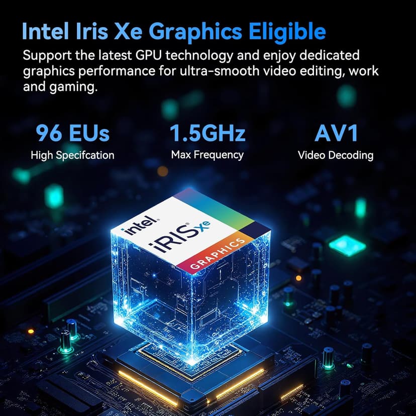 GEEKOM IT13 Mini PC 2025 Edition, with Intel 13th Gen i9-13900HK (3-Year Quality Support), 32GB RAM/1TB NVMe SSD, NUC13 Mini Desktop Computer Windows 11 Pro for Home&Office | 8K UHD,USB4,WiFi 6E,BT5.2