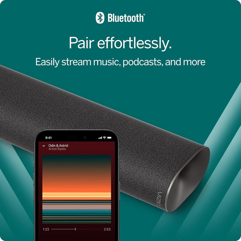 VIZIO All-in-One Soundbar SE w/Dolby Atmos & DTS:X, Bluetooth Speaker, QuickFit™ Compatible – SV210Y-08 (New, 2024 Model)