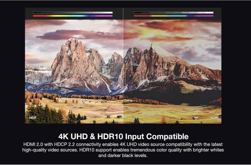 Optoma HD27HDR 1080p 4K HDR Ready Home Theater Projector for Gaming and Movies, 120Hz Support and HDMI 2.0, White
