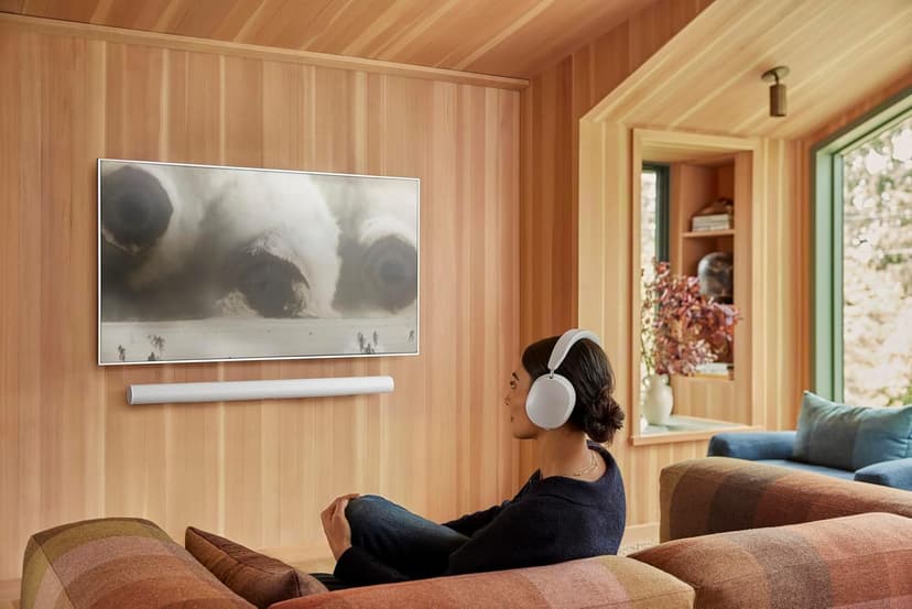 Sonos Arc Ultra Soundbar with Dolby Atmos and Voice Control - 9.1.4 Surround Sound for TV and Music - White