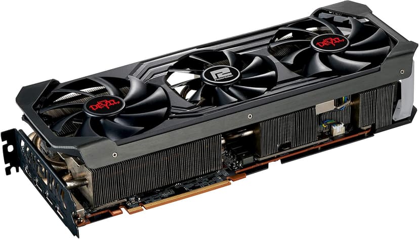 PowerColor Red Devil AMD Radeon™ RX 6900 XT Gaming Graphics Card with 16GB GDDR6 Memory, Powered by AMD RDNA™ 2, Raytracing, PCI Express 4.0, HDMI 2.1, AMD Infinity Cache