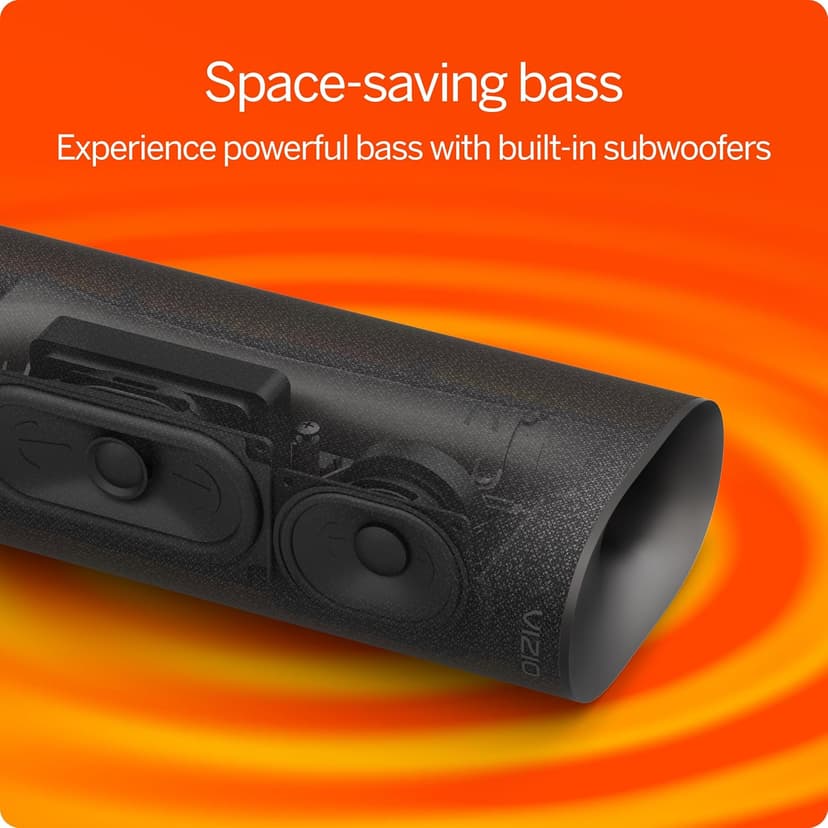 VIZIO All-in-One Soundbar SE w/Dolby Atmos & DTS:X, Bluetooth Speaker, QuickFit™ Compatible – SV210Y-08 (New, 2024 Model)