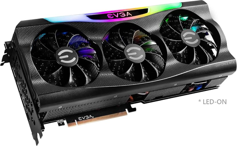 EVGA GeForce RTX 3080 Ti FTW3 Ultra Gaming, 12G-P5-3967-KR, 12GB GDDR6X, iCX3 Technology, ARGB LED, Metal Backplate (Renewed)