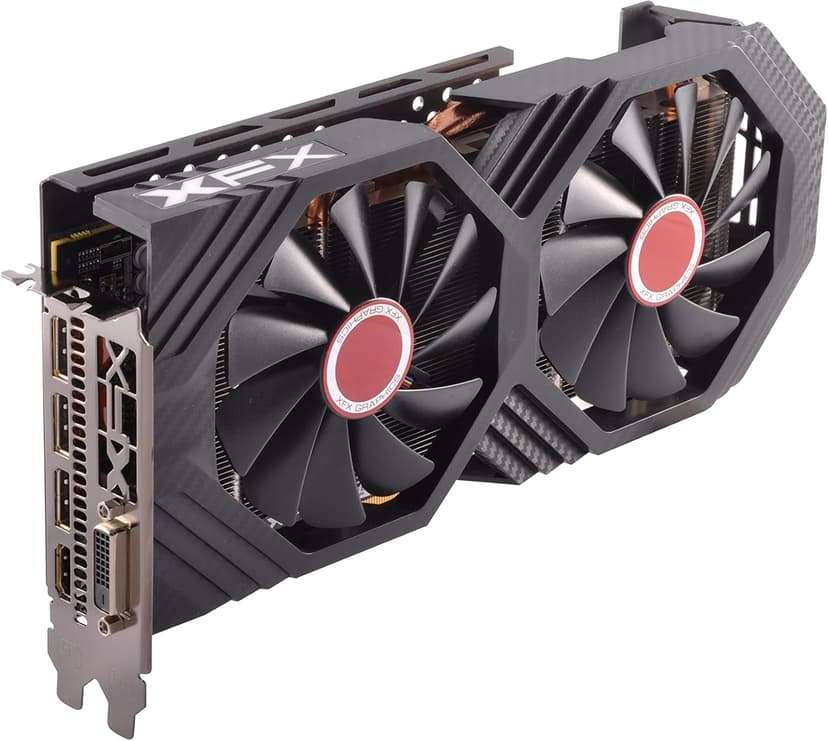 XFX Radeon RX 580 GTS XXX Edition 1386MHz OC+, 8GB GDDR5, VR Ready, Dual BIOS, 3xDP HDMI DVI, AMD Graphics Card (RX-580P8DFD6)