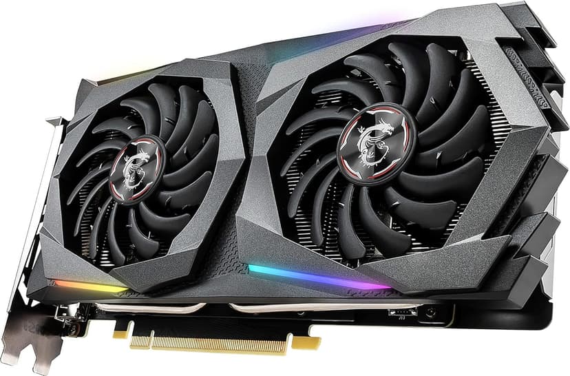 MSI Gaming GeForce GTX 1660 Super 192-bit HDMI/DP 6GB GDRR6 HDCP Support DirectX 12 Dual Fan VR Ready OC Graphics Card (GTX 1660 Super Gaming X)