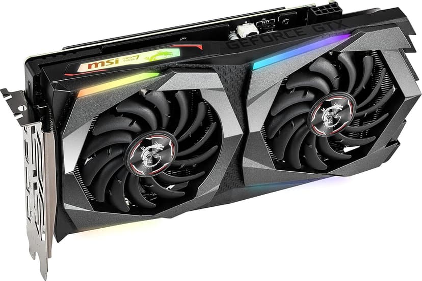 MSI Gaming GeForce GTX 1660 Super 192-bit HDMI/DP 6GB GDRR6 HDCP Support DirectX 12 Dual Fan VR Ready OC Graphics Card (GTX 1660 Super Gaming X)