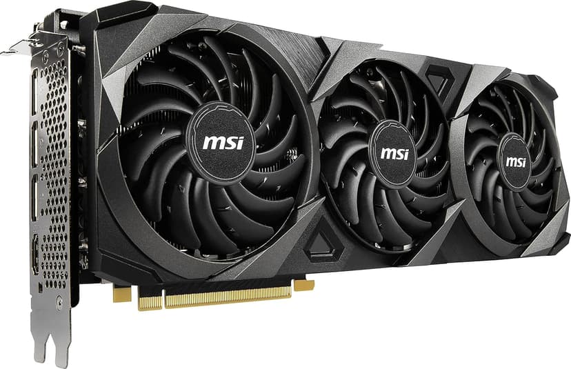MSI Gaming GeForce RTX 3080 Ti 12GB GDRR6X 320-Bit HDMI/DP Nvlink Tri-Frozr 2 Ampere Architecture OC Graphics Card (RTX 3080 Ti Ventus 3X 12G OC)
