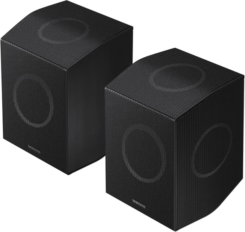 SAMSUNG Q990D 11.1.4ch Soundbar w/Wireless Dolby Atmos Audio, Rear Speaker Included, Q-Symphony, SpaceFit Sound Pro, Adaptive Sound, Game Mode Pro with Alexa Built-in, HW-Q990D/ZA