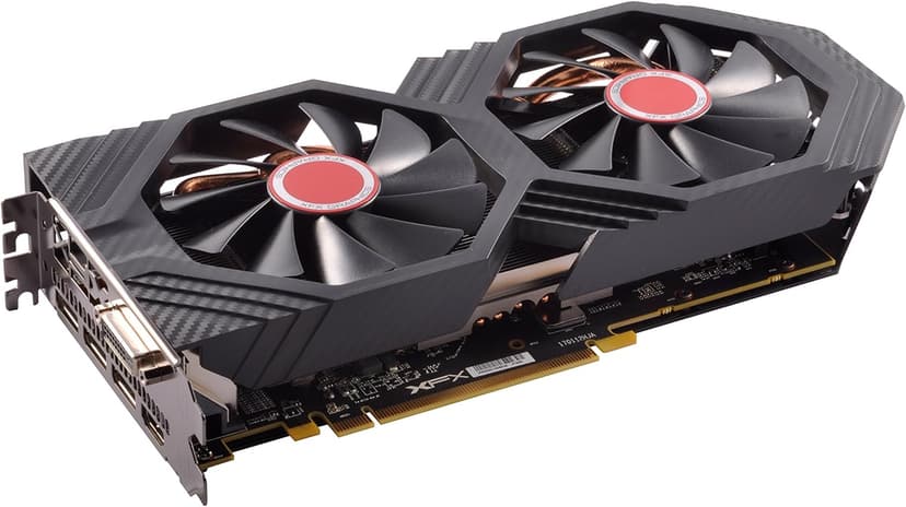 XFX Radeon RX 580 GTS XXX Edition 1386MHz OC+, 8GB GDDR5, VR Ready, Dual BIOS, 3xDP HDMI DVI, AMD Graphics Card (RX-580P8DFD6)