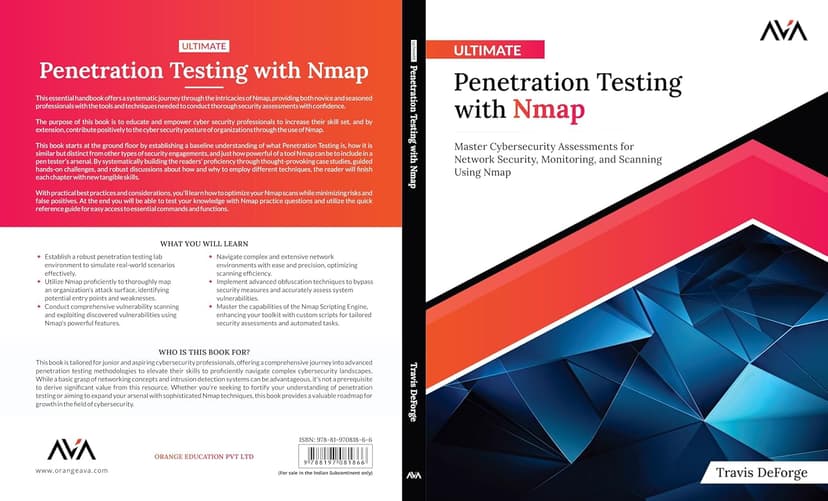 Ultimate Penetration Testing with Nmap: Master Cybersecurity Assessments for Network Security, Monitoring, and Scanning Using Nmap (English Edition)