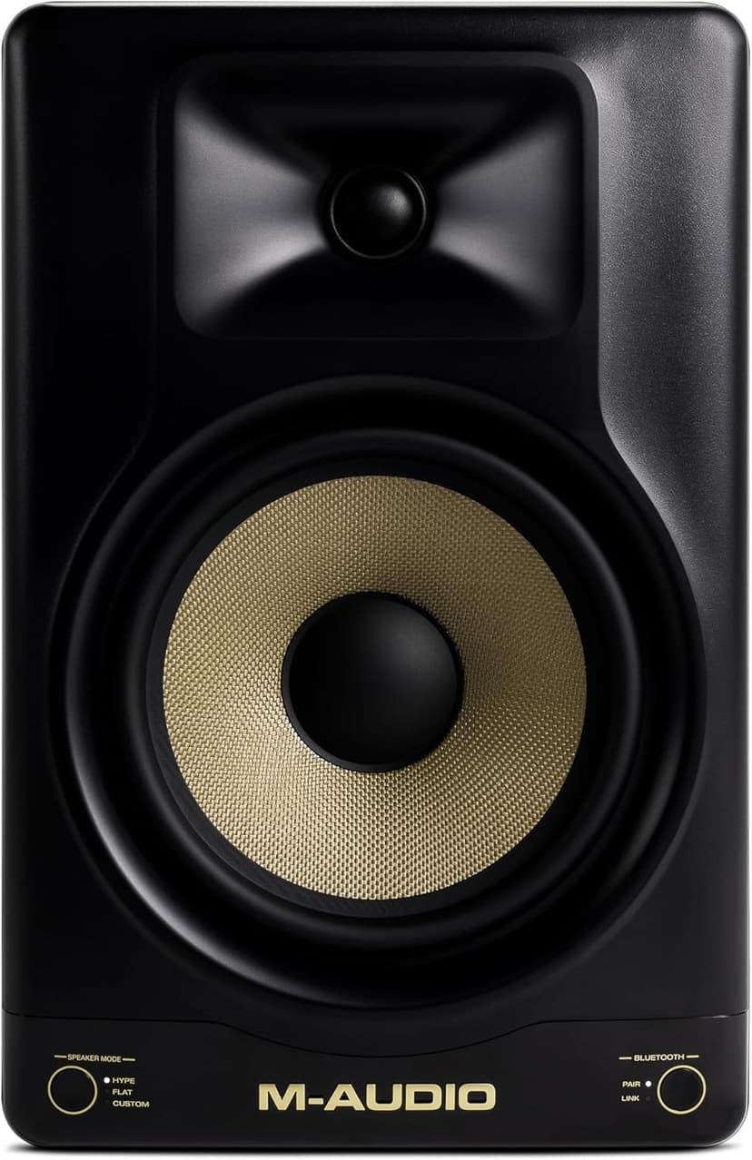 M-AUDIO Forty Eighty 8" 150W Studio Monitor Speaker for Production and Mixing with Precision DSP Crossover, EQ, Control App and Bluetooth