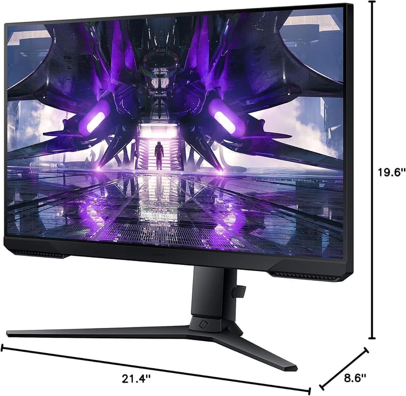 SAMSUNG Odyssey G3 FHD Gaming Monitor, 144hz, HDMI, Vertical Monitor, AMD FreeSync Premium, G30A (LS24AG302NNXZA),24-Inch