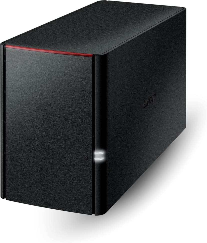 BUFFALO LinkStation SoHo 220 12TB 2-Bay NAS Network Attached Storage with HDD Hard Drives Included NAS Storage That Works as Small Office and Home Cloud or Network Storage Device for Home Office