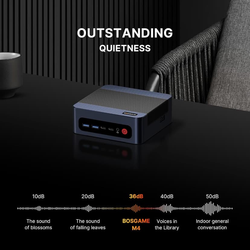 M4 Plus Oculink Mini Light Gaming PC, Ryzen 9 7940HS 11 Pro Mini Computers, 32GB DDR5, PCIe 4.0 x4 1TB SSD, Wi-Fi 6E AX210, Dual 2.5GbE LAN, USB 4 8K60Hz