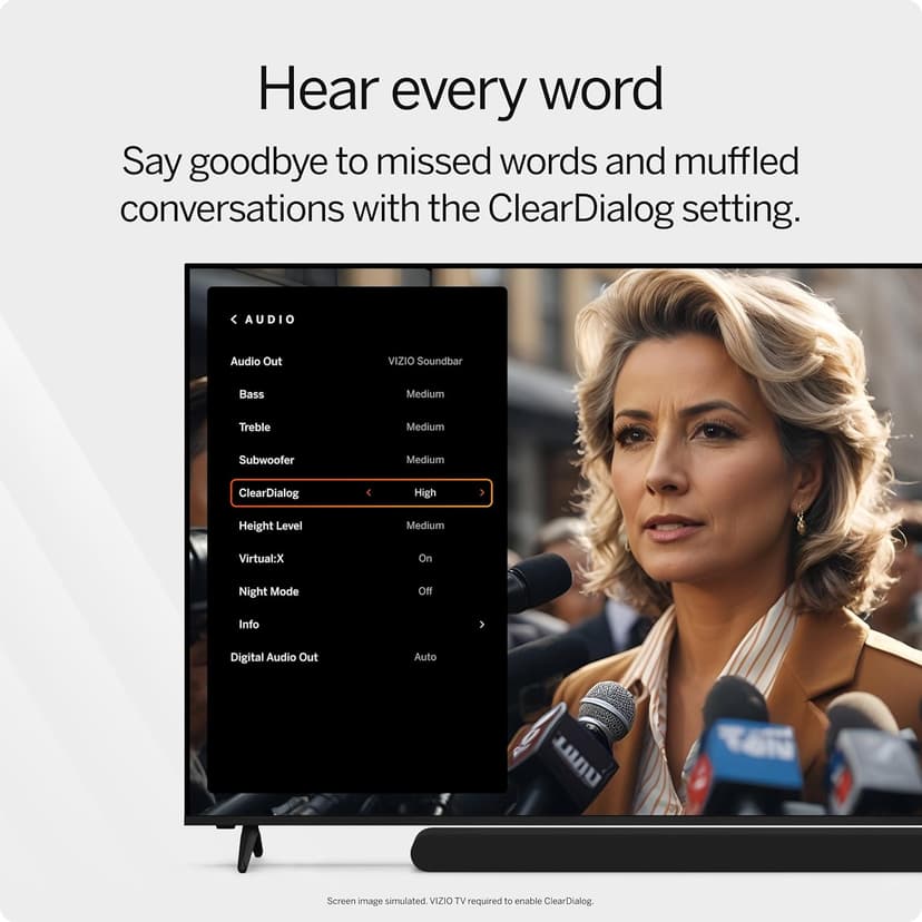 VIZIO 5.1 Soundbar SE, Wireless Subwoofer, Surround Sound w/Dolby Atmos, DTS:X, Bluetooth Speaker - SV510X-0806 (New, 2024 Model)