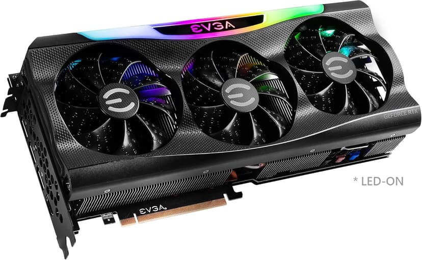 EVGA GeForce RTX 3080 Ti FTW3 ULTRA GAMING, 12G-P5-3967-KR, 12GB GDDR6X, iCX3 Technology, ARGB LED, Metal Backplate