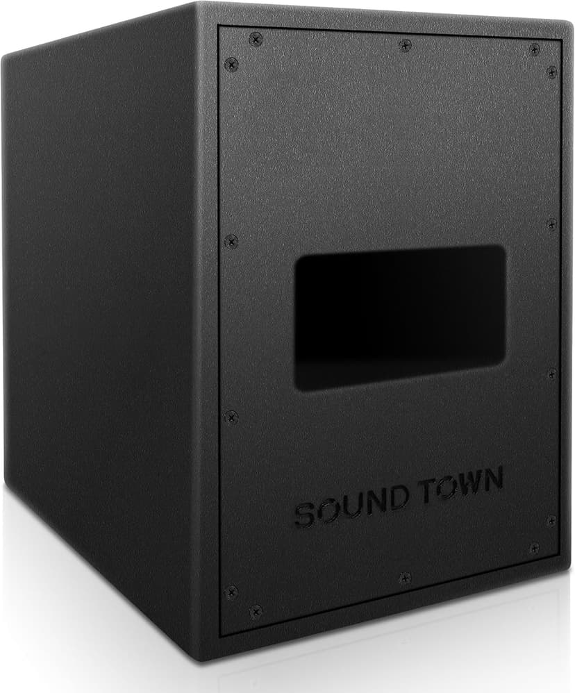 Sound Town Commercial Restaurant Audio Set, with One 6-Zone 70V/100V Amplifier with Bluetooth, 12 x Two-Way 6.5-Inch in-Ceiling Speakers, Two Dual 8-Inch Subwoofers (P18X12C6N2S28)