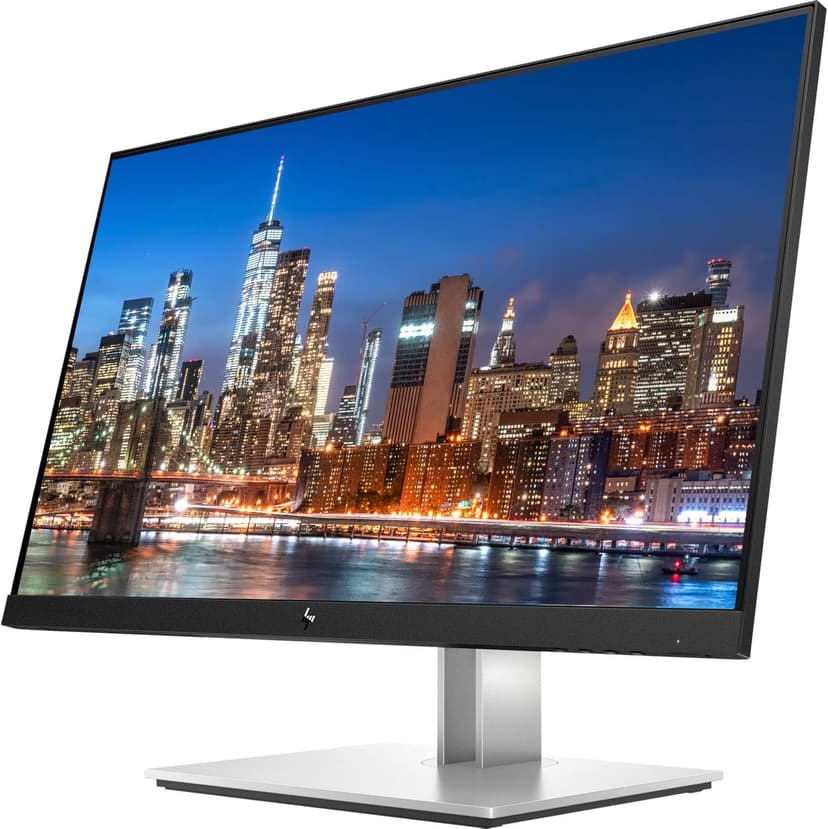 HP EliteDisplay E24 G4 24 Inch IPS LED Backlit Monitor 2-Pack Bundle with FHD 1920 x 1080, Blue Light Filter, HDMI, VGA, DisplayPort, Fully Adjustable Desk Mount Monitor Stand