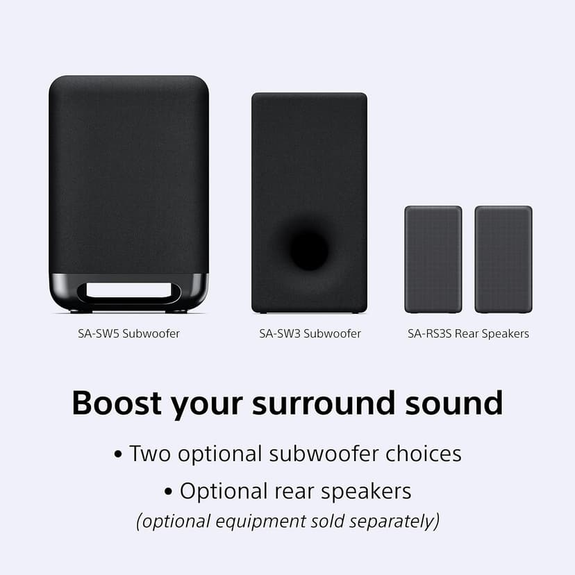 Sony HT-S2000 Compact 3.1 Ch Dolby Atmos Sound Bar.