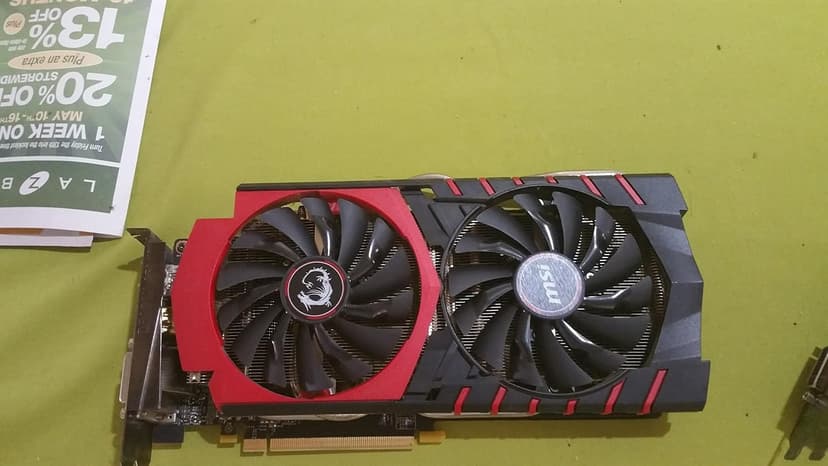 MSI GAMING GeForce GTX 970 4GB OC DirectX 12 VR READY (GTX 970 GAMING 4G)