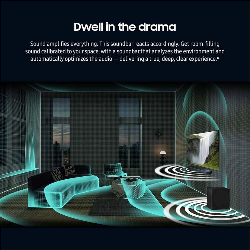 Samsung HW-Q910C/ZA-RB 9.1.2 ch Wireless Dolby ATMOS Soundbar System - Certified Refurbished