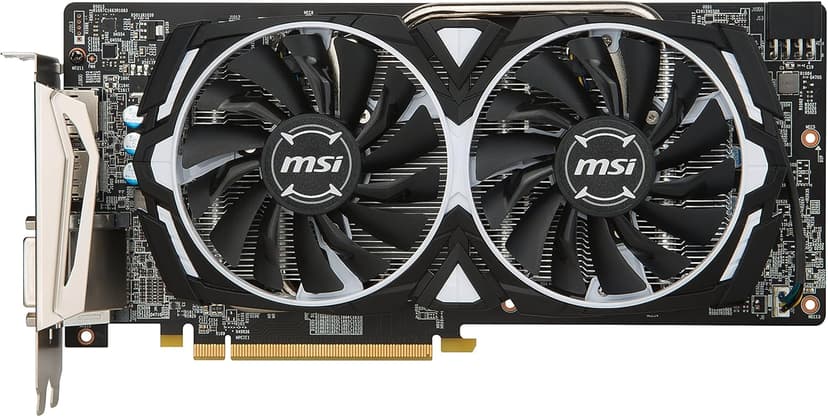 MSI VGA Graphic Cards RX 580 ARMOR 8G OC
