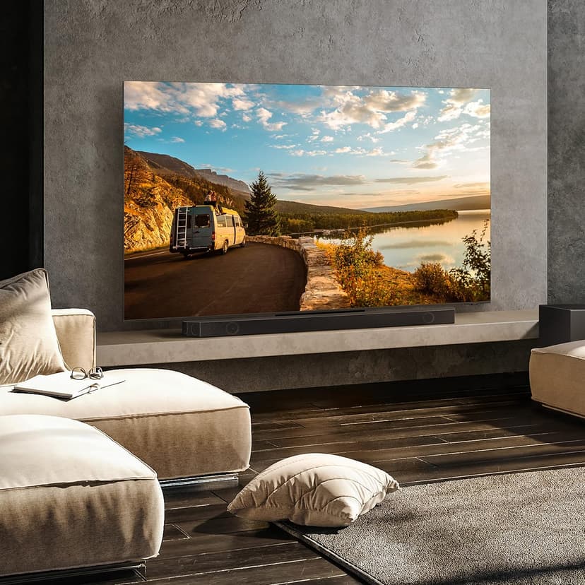 SAMSUNG HW-Q990C 11.1.4ch Soundbar w/Wireless Dolby Audio, Rear Speakers Included w/Q-Symphony, SpaceFit Sound Pro, Adaptive Sound, Game Mode Pro, Airplay 2, AVA, Alexa Built-in