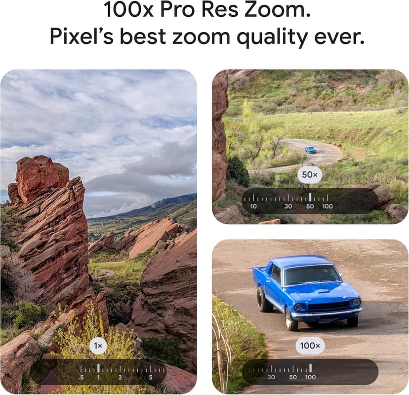 Google Pixel 10 Pro - Unlocked Android Smartphone with Gemini, Your AI Assistant, Triple Rear Camera System, Fast-Charging 24+ Hour Battery, and 6.3" Super Actua Display - Obsidian - 128 GB