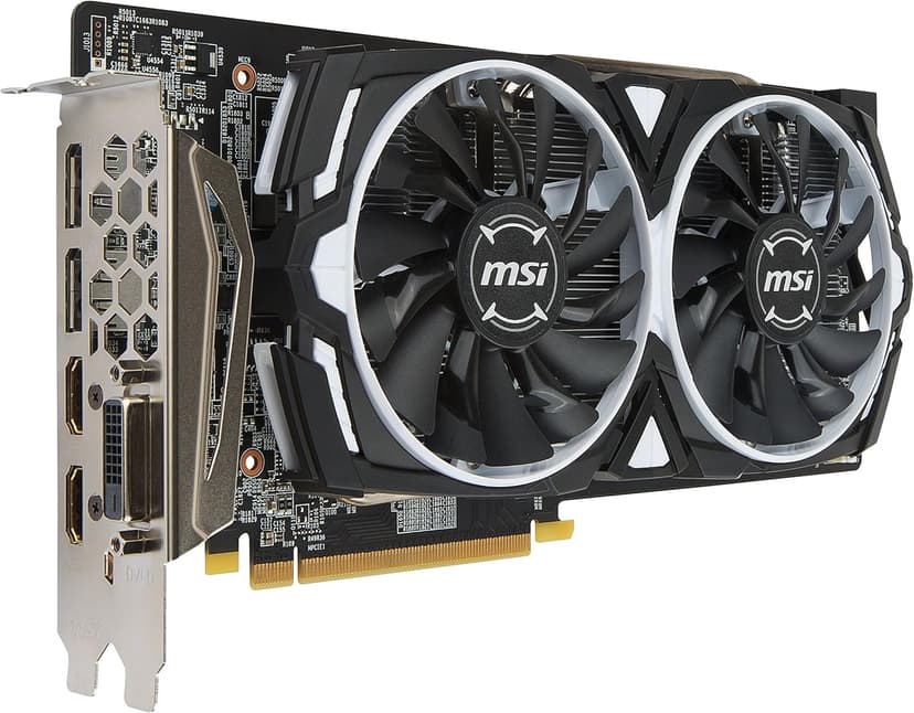 MSI VGA Graphic Cards RX 580 ARMOR 8G OC