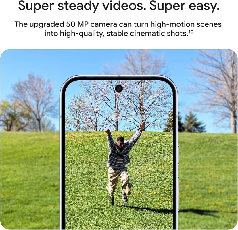 Google Pixel 10 Pro - Unlocked Android Smartphone with Gemini, Your AI Assistant, Triple Rear Camera System, Fast-Charging 24+ Hour Battery, and 6.3" Super Actua Display - Obsidian - 128 GB