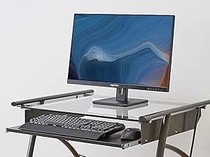 Amazon Basics IPS Monitor 75 Hz Powered with AOC Technology FHD 1080P HDMI, Display Port and VGA Input VESA Compatible Built-in Speakers for Office and Home, 27 in, Black