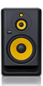 KRK RP5 Rokit 5 G4 Professional Bi-Amp 5" Powered Studio Monitor Pair, Black