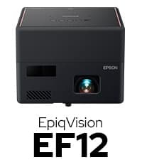 Epson EpiqVision Ultra Short Throw LS300 3LCD Smart Laser Projector, 3600 Lumens Color & White Brightness, HDR, Android TV, Yamaha Speakers, Bluetooth, Sports, Gaming, Movies - White (Renewed)