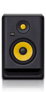 KRK RP5 Rokit 5 G4 Professional Bi-Amp 5" Powered Studio Monitor Pair, Black