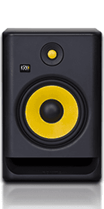 KRK RP5 Rokit 5 G4 Professional Bi-Amp 5" Powered Studio Monitor Pair, Black