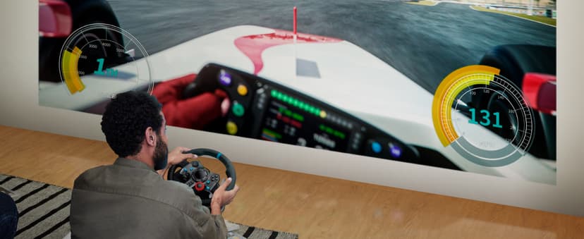 BenQ TH671ST 1080p Short Throw Gaming Projector | Gaming Mode for Intense Low Input Lag Action | 3000 Lumens for Lights On Entertainment | 3 Year Industry Leading Warranty