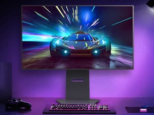 LG 32GS95UE 32-inch Ultragear OLED Gaming Monitor UHD 240Hz 0.03ms DisplayHDR True Black 400 AMD FreeSync Premium Pro NVIDIA G-Sync HDMI 2.1 DisplayPort Tilt/Height/Swivel Stand Black
